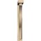 Ekena Millwork Funston Block Rough Sawn Bracket w/ Offset Brace, Douglas Fir, 4"W x 20"D x 32"H BKT0402X20X32FST05RDF - alternate 3